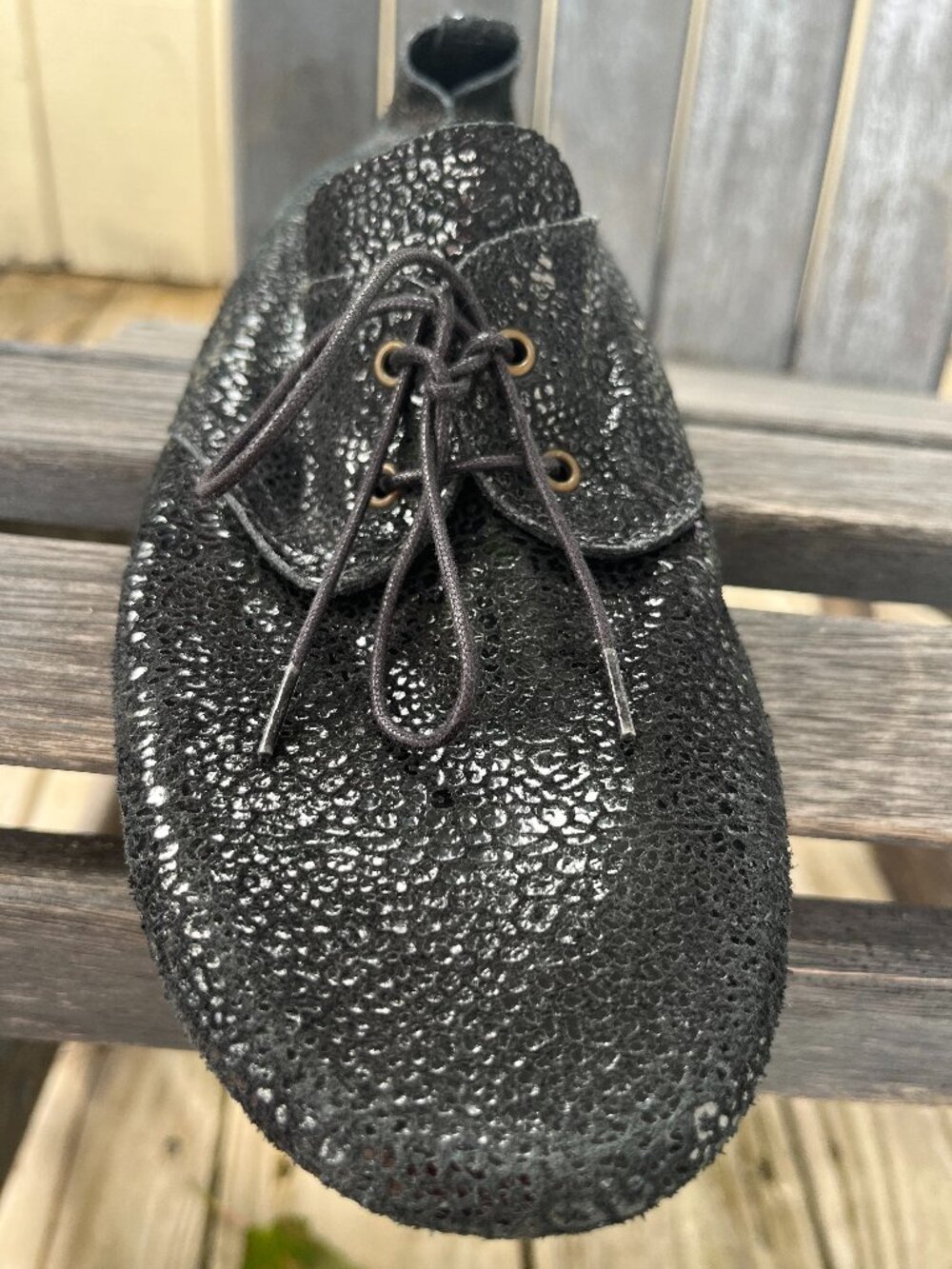 Anniel Italy "Soft Cha-Cha" Black Leather Ballet/Jazz Shoes - Brand New in Box